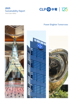 CLP Holdings Limited - 2025 Sustainability Report. Power Brighter Tomorrows