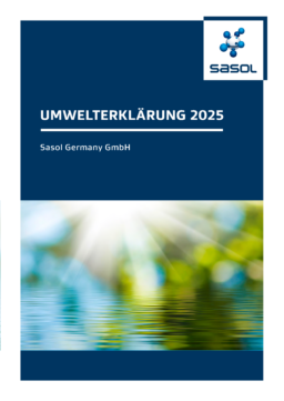 Sasol Germany GmbH - Umwelterklärung 2025