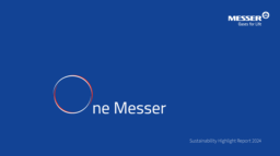 Messer Group GmbH - Sustainability Highlight Report 2024