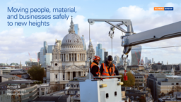 Alimak Group AB - Annual & Sustainability Report 2025. Moving people, material, and businesses safely to new heights