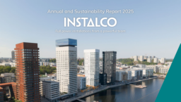 Instalco AB - Annual and Sustainability Report 2025. Full power installations from a powerful team