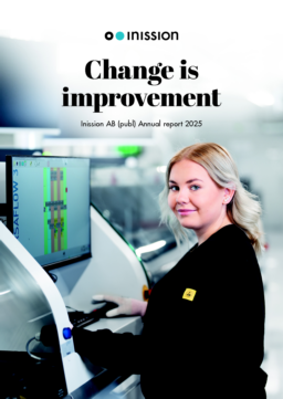 Inission AB - Annual report 2025. Change is improvement