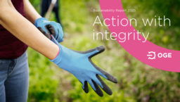 Open Grid Europe GmbH - Sustainability Report 2025. Action with Integrity
