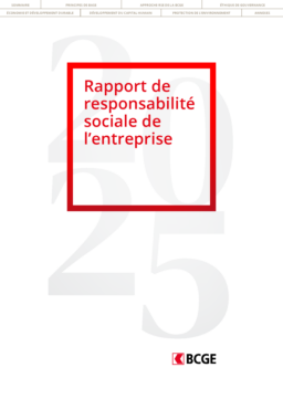 Banque Cantonale de Genève - Rapport de responsabilité sociale de l’entreprise 2025