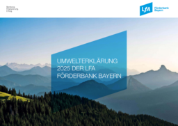 LfA Förderbank Bayern - Umwelterklärung 2025