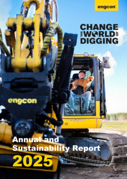 engcon AB - Annual and Sustainability Report 2025. Change the World of Digging