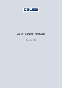 Celsa Group - Green Financing Framework November 2025