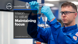 LyondellBasell Industries NV - Sustainability Report 2025. Vision to value. Maintaining focus