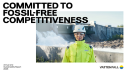 Vattenfall AB - Annual and Sustainability Report 2025. Committed to Fossil-free Competitiveness