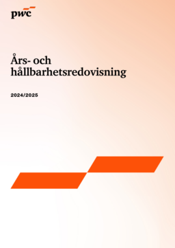 PricewaterhouseCoopers i Sverige AB - Års- och hållbarhetsredovisning 2024/2025