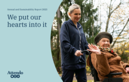 Attendo AB - Annual and Sustainability Report 2025. We put our hearts into it
