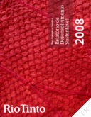 Rio Tinto Brasil - Relatório de Desenvolvimento Sustentável 2008