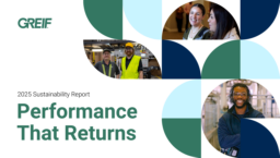 Greif Inc - 2025 Sustainability Report. Performance That Returns