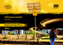 MTN Group Limited - Climate Report for the year ended 31 December 2025. Accelerating Impact Empowering Africa