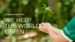 Sonion A/S - Sustainability Report 2025. We Help the World Listen