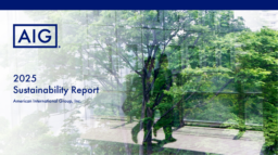 American International Group Inc - 2025 Sustainability Report