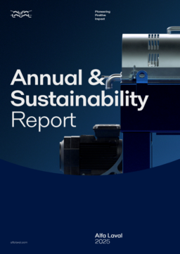 Alfa Laval AB - Annual & Sustainability Report 2025. Pioneering Positive Impact