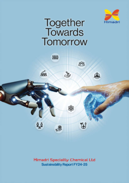 Himadri Speciality Chemical Ltd - Sustainability Report FY24-25. Together, towards Tomorrow