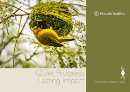 Elevate Textiles Inc - Sustainability Report 2026. Quiet Progress Lasting Impact