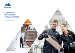 Melrose Industries plc - Sustainability Report 2025. Engineering the future of sustainable flight