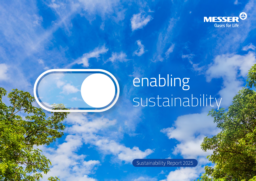 Messer Group GmbH - Sustainability Report 2025. Enabling sustainability