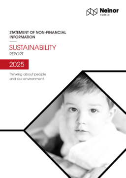 Neinor Homes SA - Sustainability Report 2025 Statement of Non-financial Information. Thinking about people and our environment