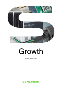 Sensirion AG - Annual Report 2025. Growth
