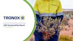 Tronox Holdings PLC - 2025 Sustainability Report