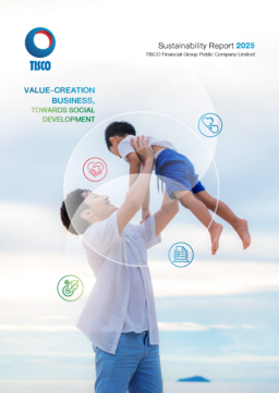 TISCO Financial Group Public Company Limited - Sustainability Report 2025. Value-Creation Business, Towards Social Development