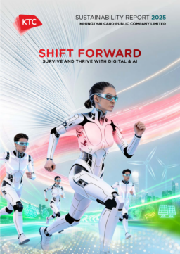 Krungthai Card Public Company Limited - Sustainability Report 2025. Shift Forward Survive and Thrive with Digital and AI
