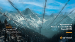 Ependion AB - Annual & Sustainability Report 2025. Investments in a secure and connected world