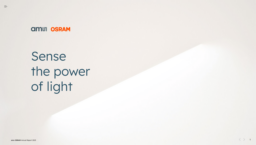 ams OSRAM AG - Annual Report 2025. Sense the power of light