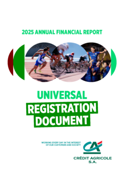 Crédit Agricole SA - 2025 Annual Financial Report Universal Registration Document