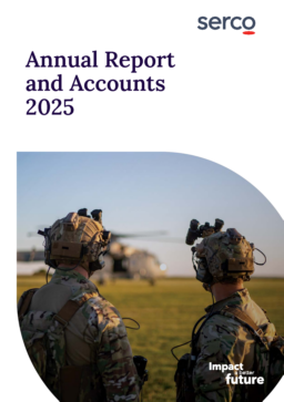 Serco Group plc - Annual Report and Accounts 2025. Impact a Better Future