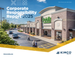 Kimco Realty Corporation - Corporate Responsibility Report 2025