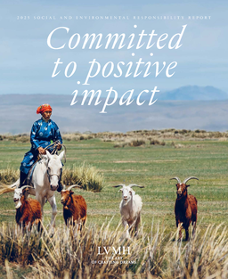 LVMH Moët Hennessy Louis Vuitton SE - 2025 Social and Environmental Responsibility Report. Committed to positive impact