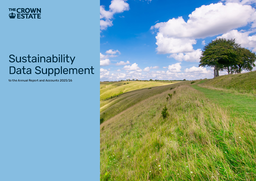 The Crown Estate - Sustainability Data Supplement to the Annual Report and Accounts 2025/26