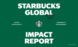 Starbucks Corporation - Global Impact Report Published July 1, 2026