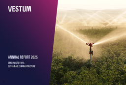 Vestum AB - Annual report 2025. Specialists for sustainable infrastructure
