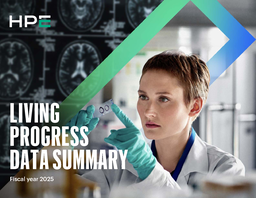 Hewlett Packard Enterprise Company - Living Progress Data Summary Fiscal Year 2025