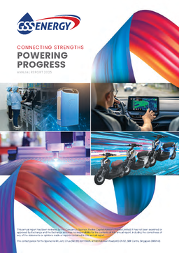 GSS Energy Limited - 2025 Annual Report. Connecting Strengths. Powering Progress