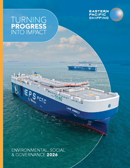 Eastern Pacific Shipping Pte Ltd - Environmental, Social & Governance 2026. Turning Progress into Impact