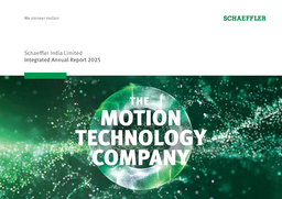 Schaeffler India Limited - Integrated Annual Report 2025. The Motion Technology Company