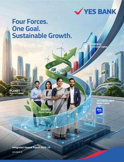 YES BANK Limited - Integrated Annual Report 2025-26. Four Forces. One Goal. Sustainable Growth