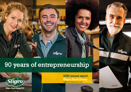 Sligro Food Group NV - 2025 Annual Report. 90 years of entrepreneurship