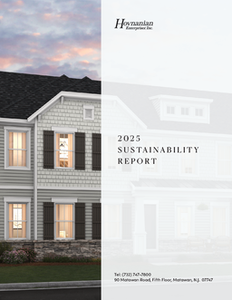 Hovnanian Enterprises Inc - Sustainability Report 2025