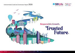 SBI Life Insurance Company Limited - Environmental, Social and Governance Report 2026. Responsible Growth. Trusted Future