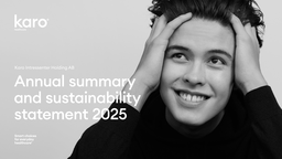 Karo Healthcare Aktiebolag - Annual summary and sustainability statement 2025. Smart Choices for Everyday Healthcare