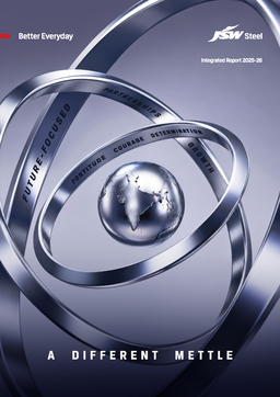JSW Steel Limited - Integrated Report 2025-26. A Different Mettle