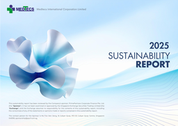 Medtecs International Corporation Limited - 2025 Sustainability Report